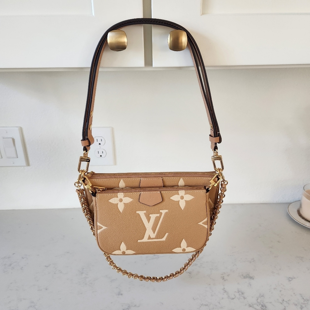 LV Monogram Giant Empreinte Multi Pochette Accessories
